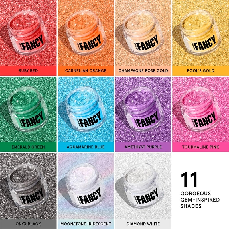 Fancy Sprinkles Onyx Black Edible Glitter - Image 5